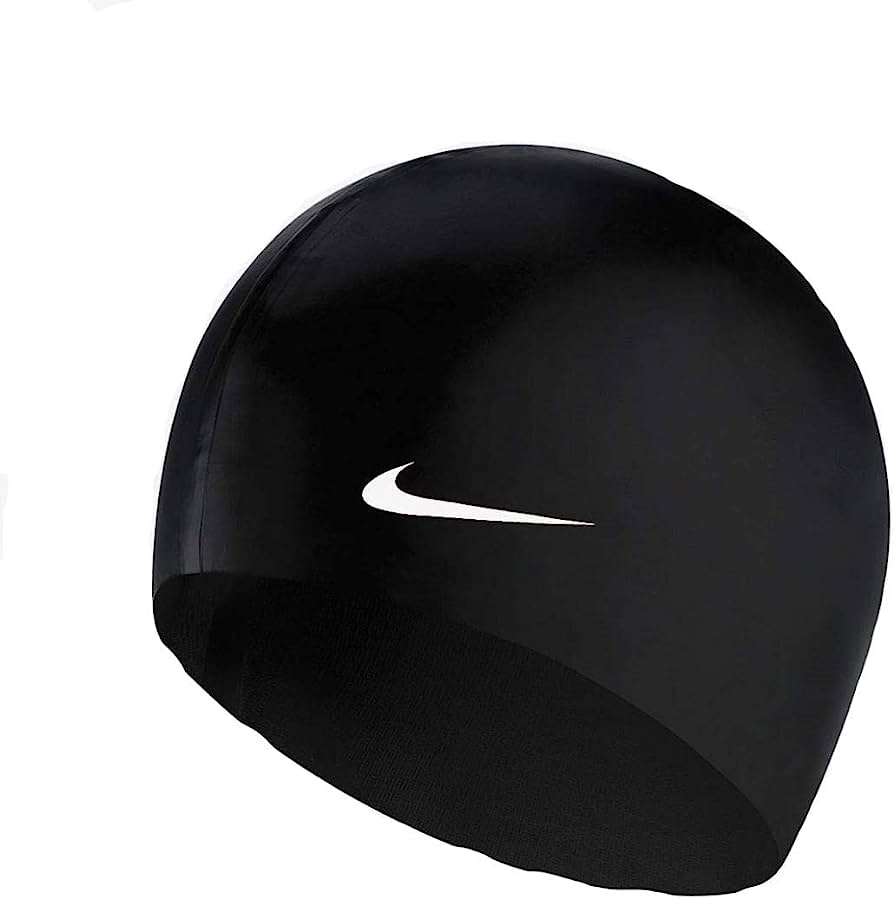 SOLID SILICONE CAP BLACK/WHITE 