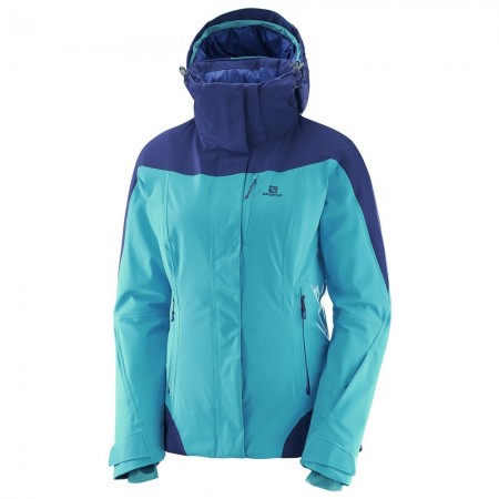 ICEROCKET JKT W BLACK/QUIET SHADE/MONUMENT 
