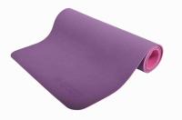 SK Fitness BICOLOR YOGA MATTE 4mm (purple-pink) im Carrybag Keine Farbe 