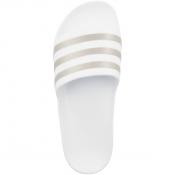 ADILETTE AQUA CBLACK/BLUE/FTWWHT 