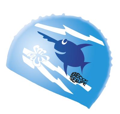 "BECO-sealife" Silikonhaube blau