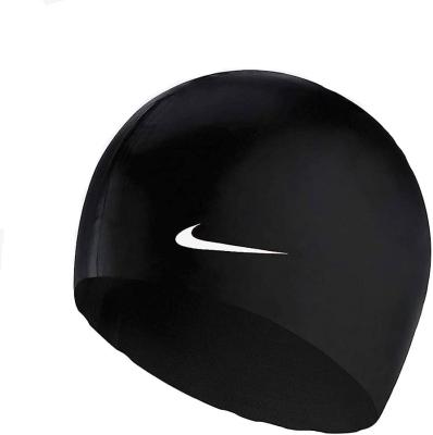  SOLID SILICONE CAP BLACK/WHITE