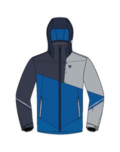  TIMPA man (jacket ski) persian blue.ombre